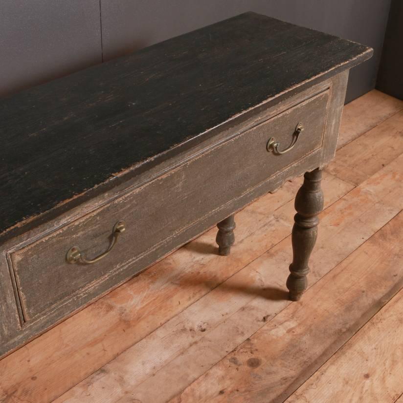 English Painted Serving Table