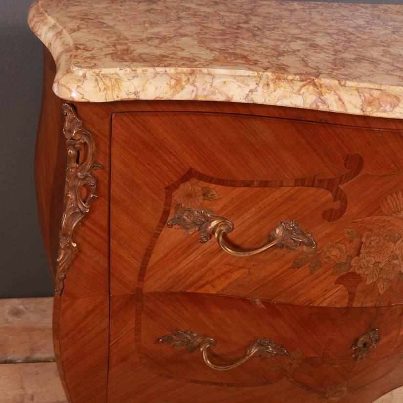 French Marquetry Commode 2