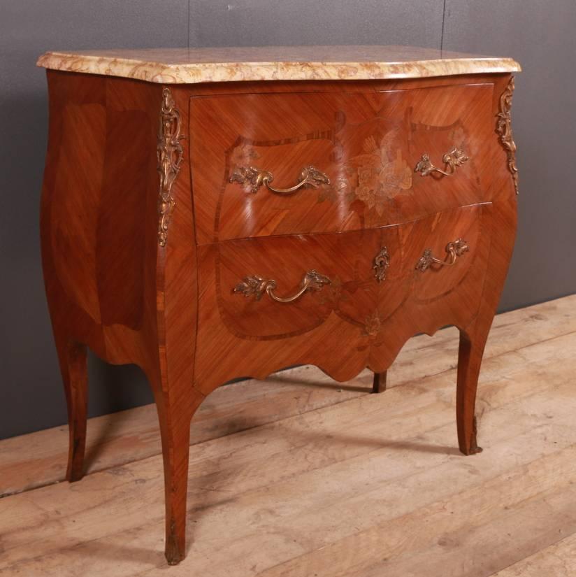 19th Century French Marquetry Commode