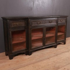 19th Century Painted Breakfront Dresser Base