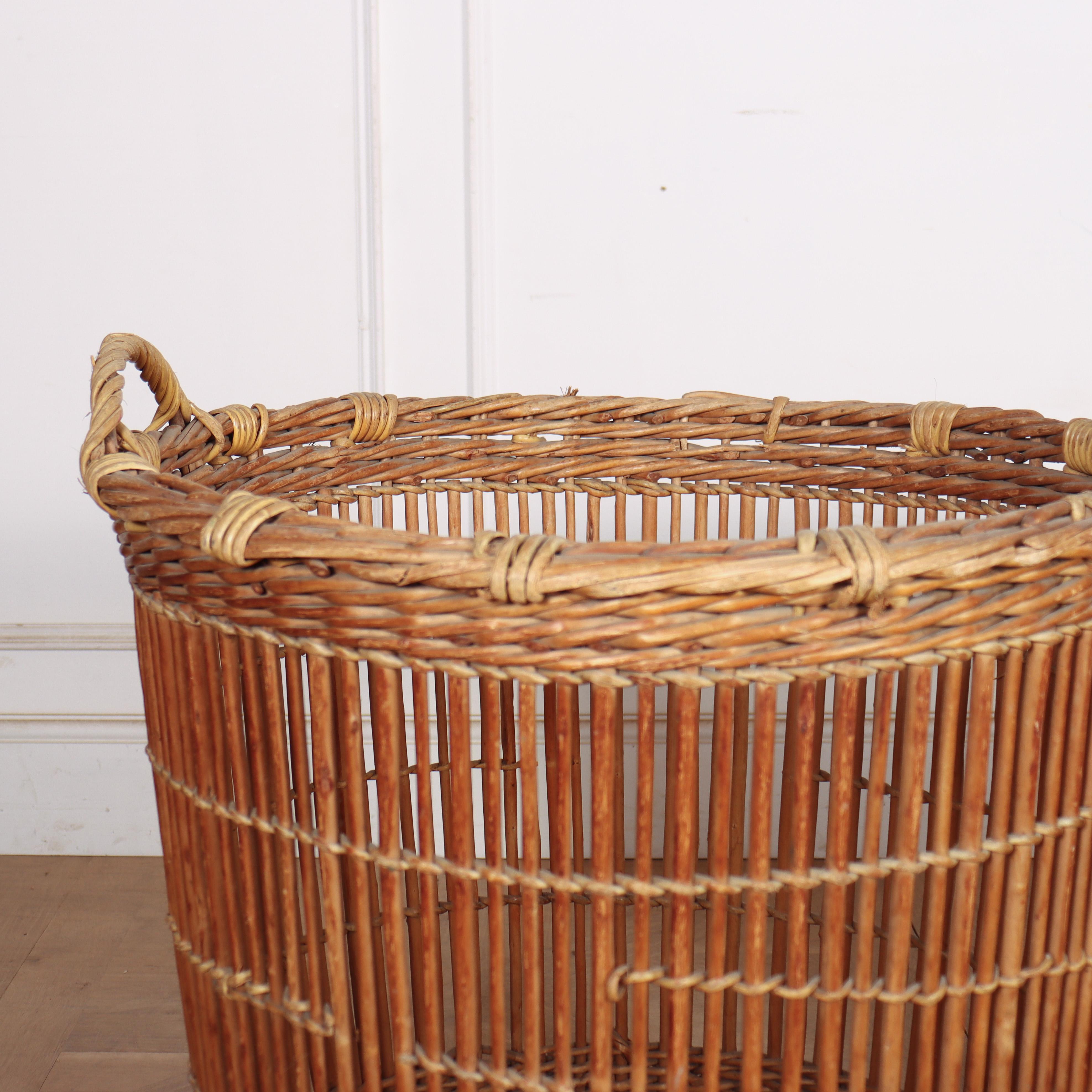 Pair of early 20th century wicker baskets. Ideal for log baskets. 1920. 

Internal reference: C


Code: 8976

Dimensions:
H: 27.5