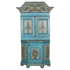 Gustavian Swedish Kitchen Cabinet