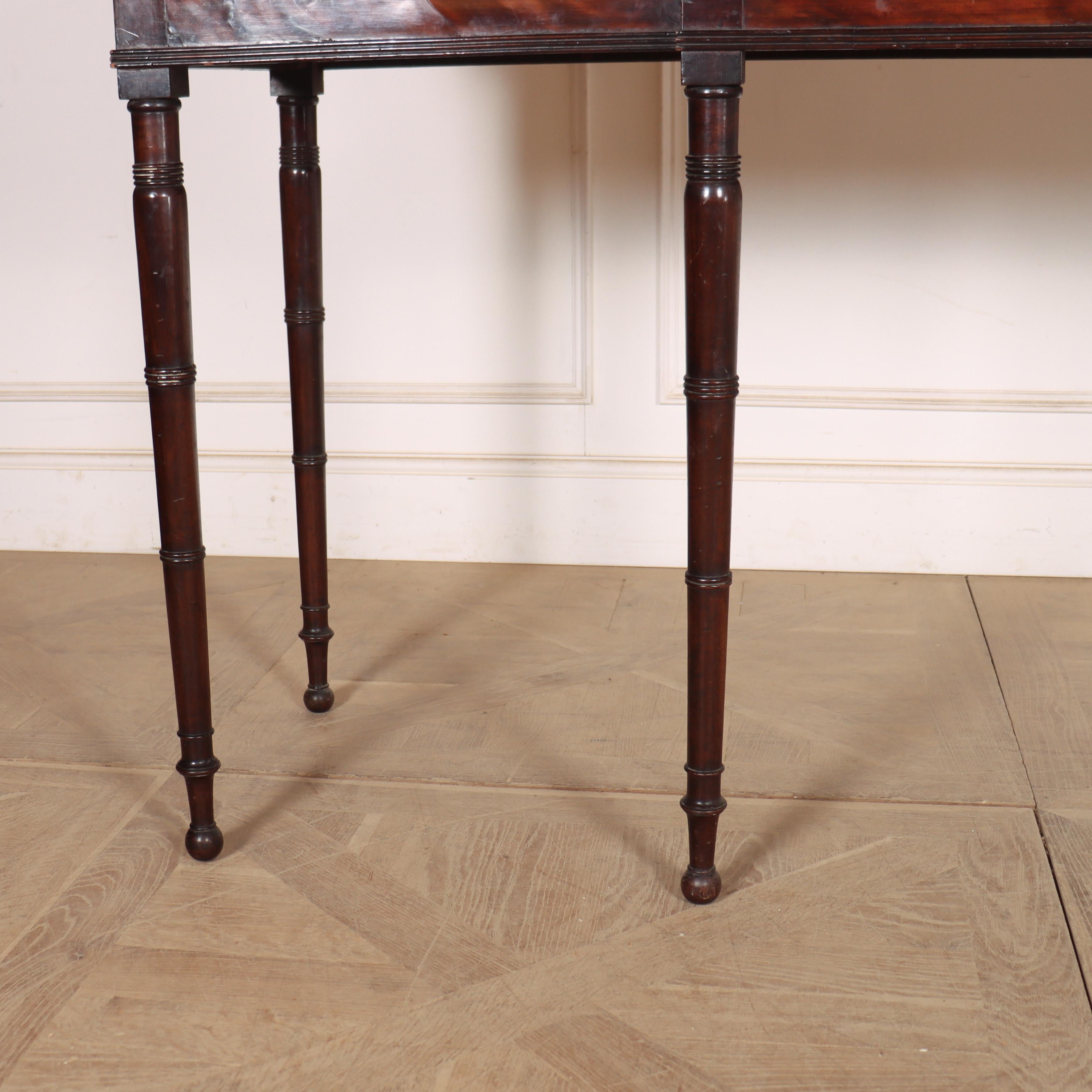 English Regency Breakfront Console Table In Good Condition For Sale In Leamington Spa, Warwickshire