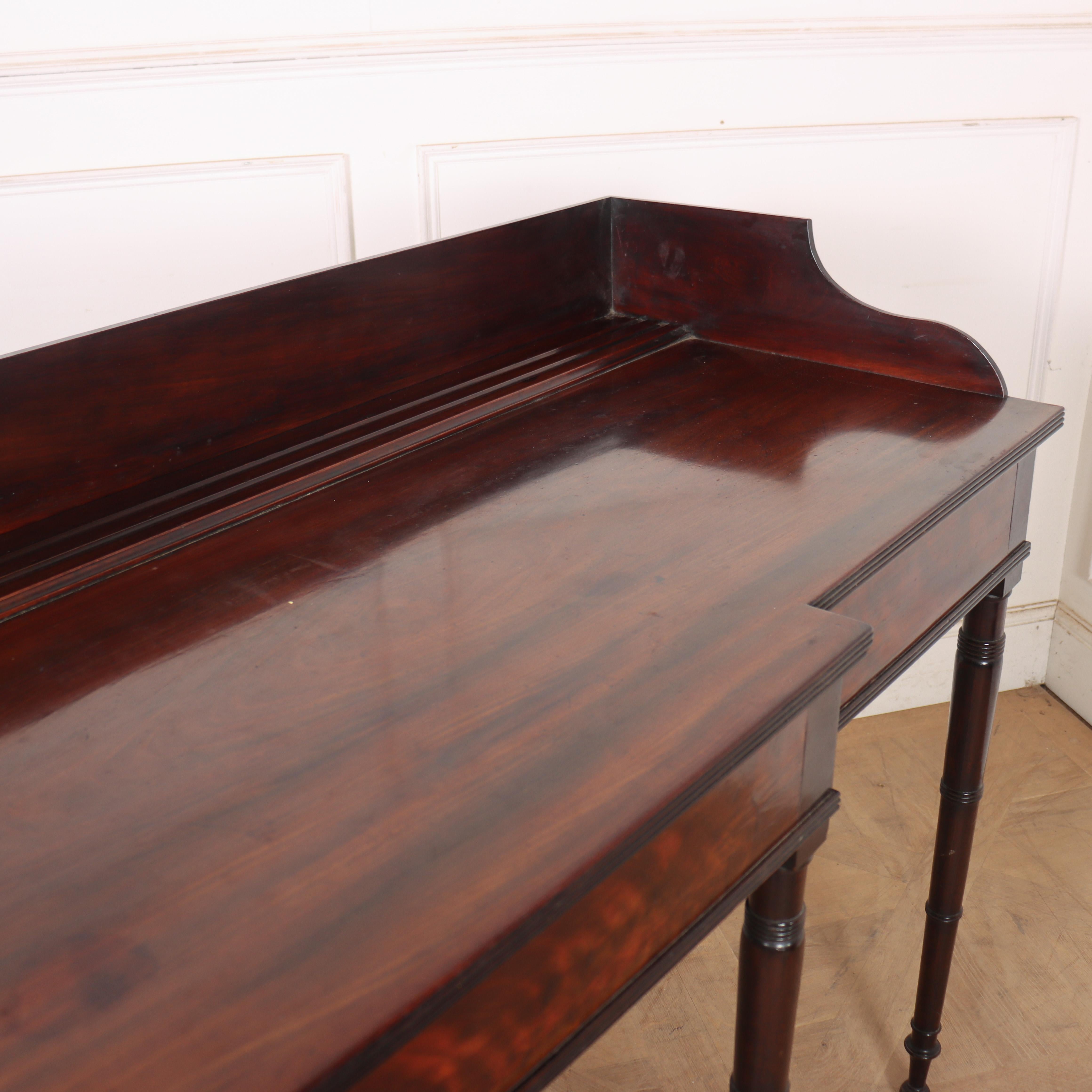 English Regency Breakfront Console Table For Sale 4