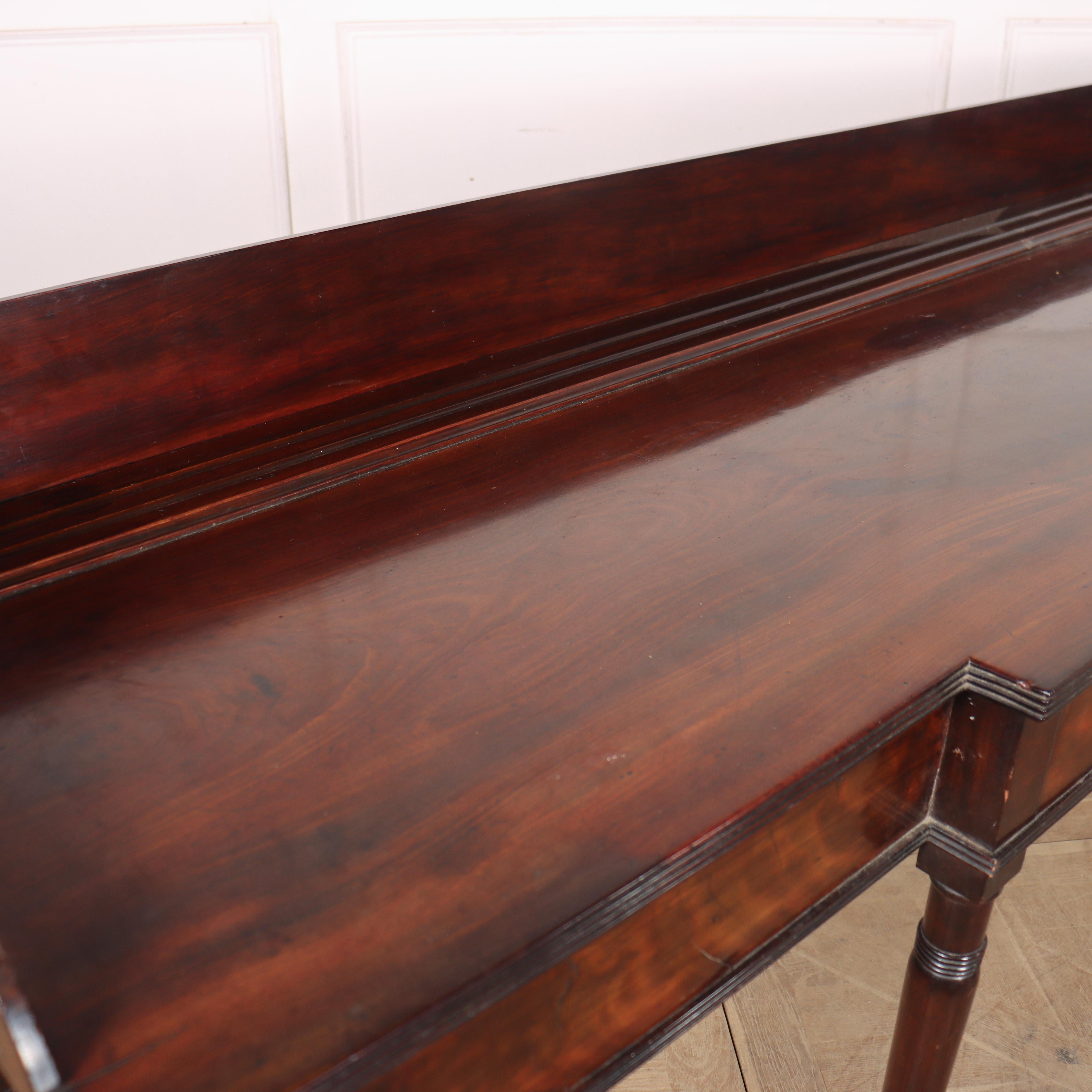 English Regency Breakfront Console Table For Sale 3