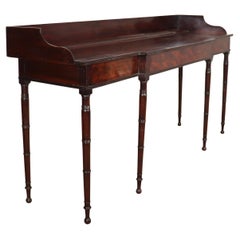 English Regency Breakfront Console Table