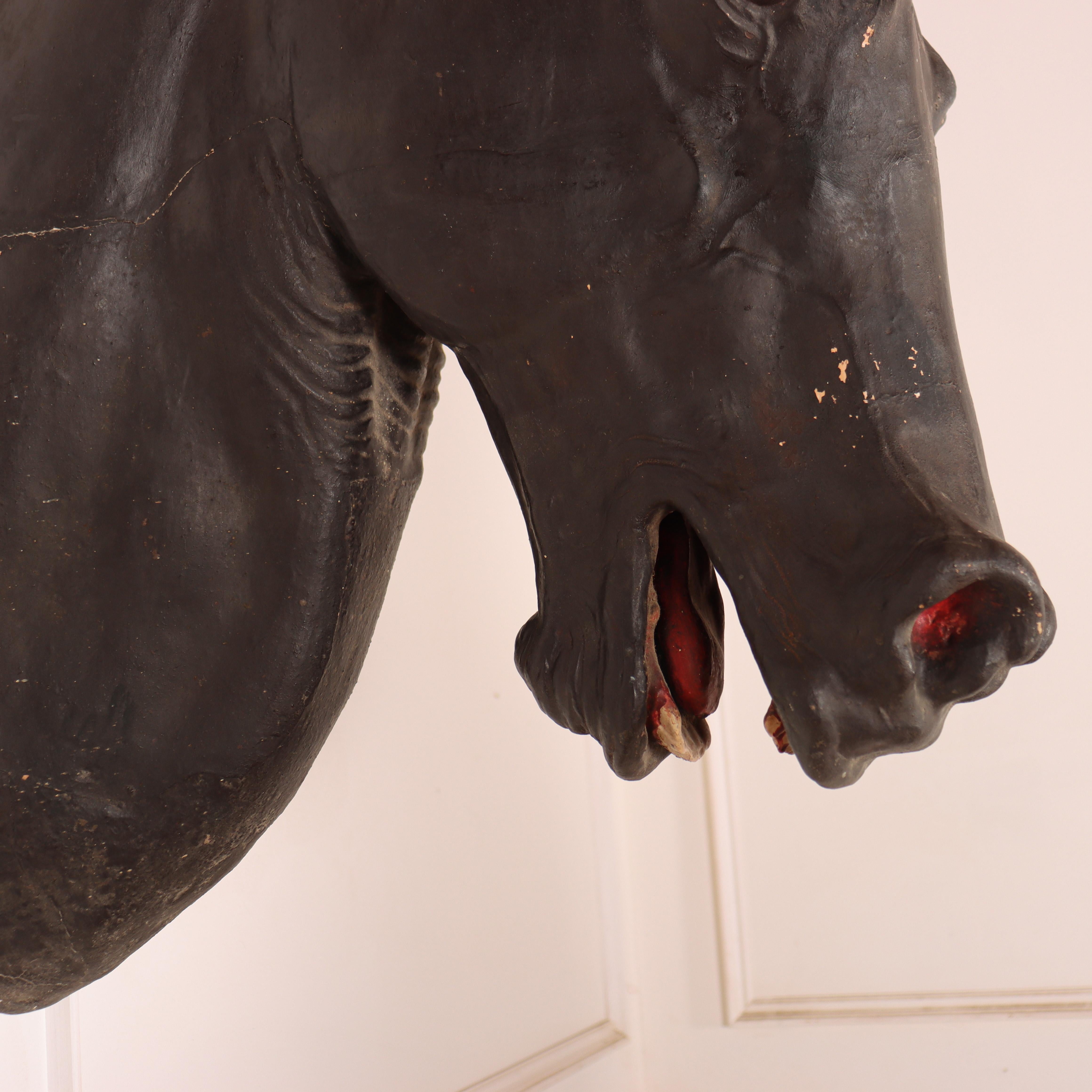 Testa di cavallo spagnola del XIX secolo In condizioni buone in vendita a Leamington Spa, Warwickshire