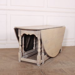 English Bleached Dining Table