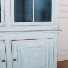 French Glazed Kitchen Cupboard/ Bookcase
