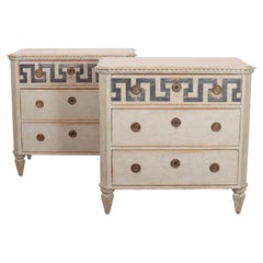 Pair of Swedish Commodes