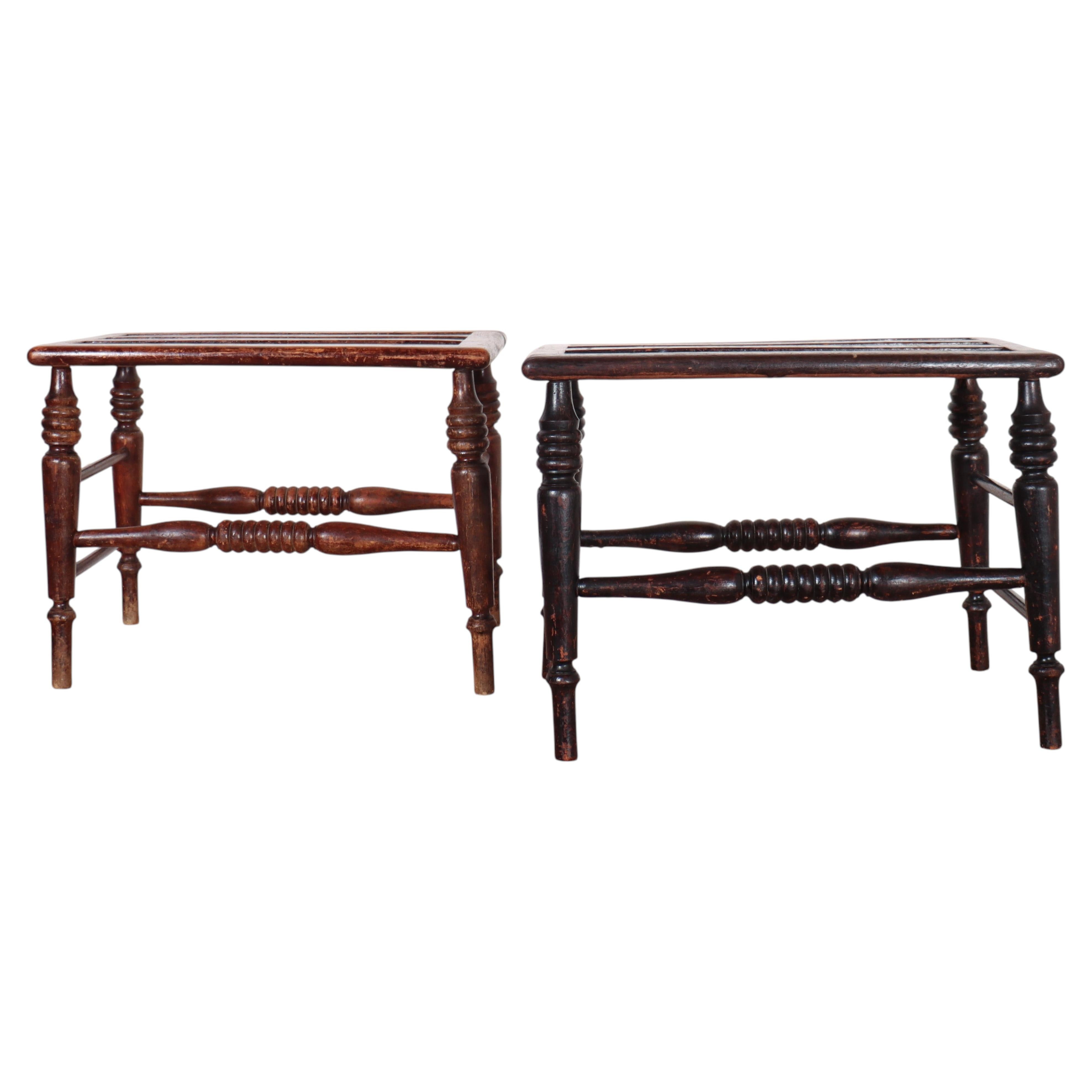 Par de soportes para maletas ingleses