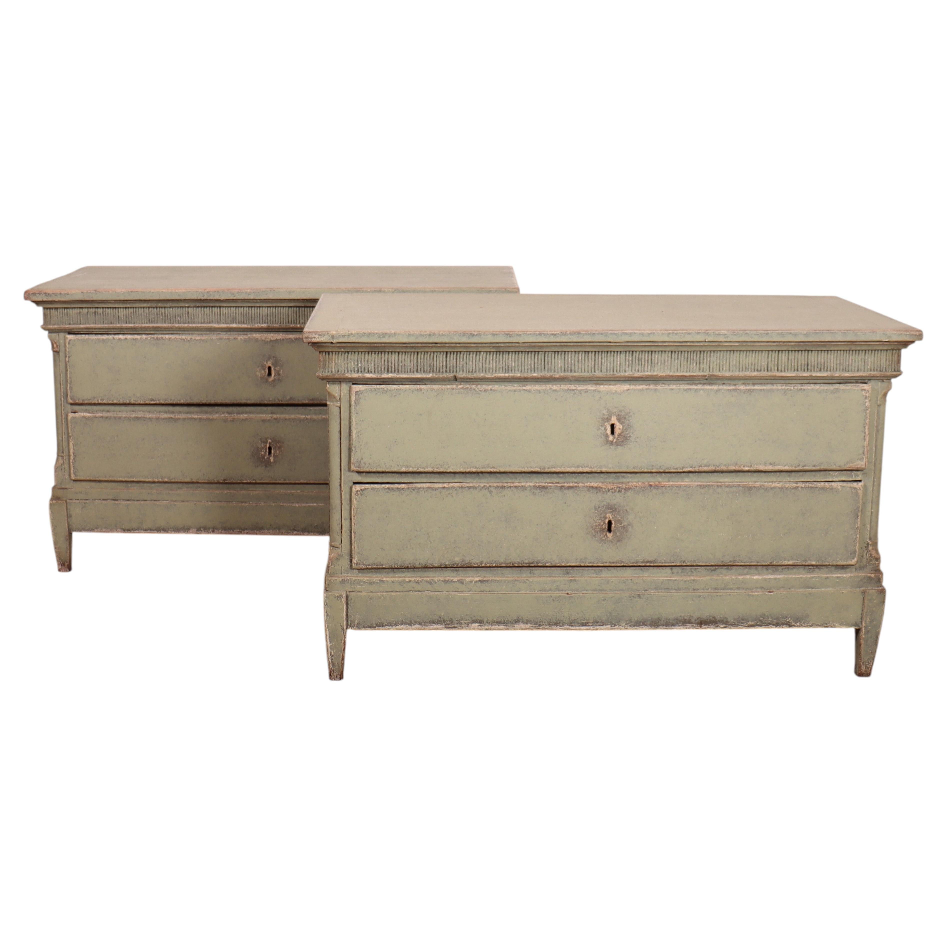 Pair of Danish Commodes For Sale