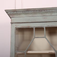 English Glazed Bookcase/ Display Cabinet