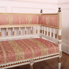 Swedish Painted Settle/ Bench