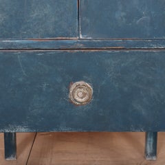 English Tray Topped Bedside Cabinet