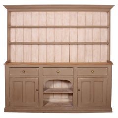 Large 19th Century English Country House Dresser Base
