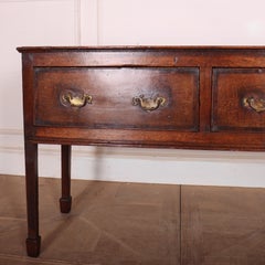 Base per comò in Oak inglese del XVIII secolo