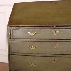 18th Century English Painted Bureau / Desk
