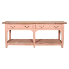 Scottish Farmhouse Potboard Dresser Base