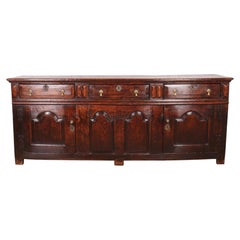 English Oak Dresser Base