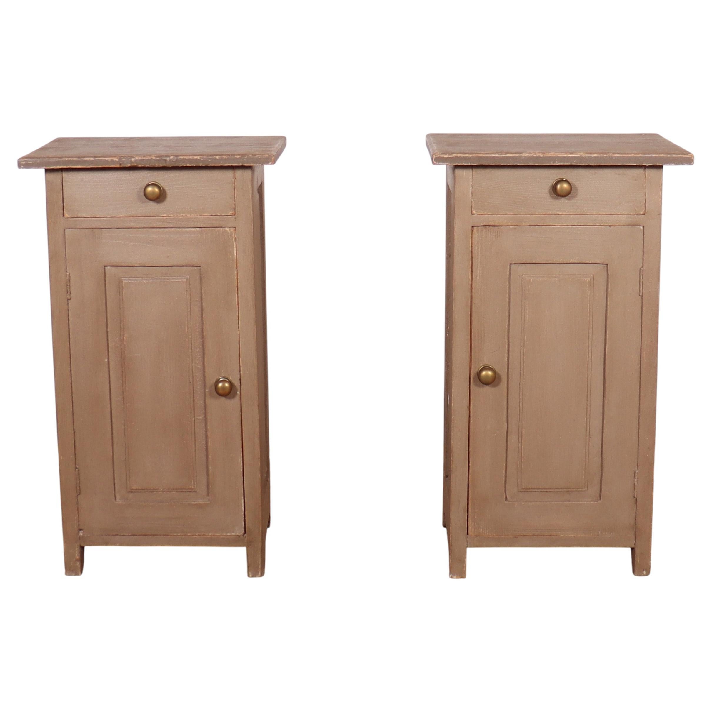 What is a small table next to your bed called?