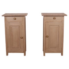 Pair of English Bedside Tables