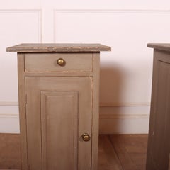 Pair of English Bedside Tables