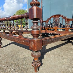 Anglo-Indian Four Poster Bed
