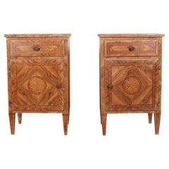 Pair of Italian Bedside Cabinets