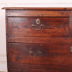 Commode en orme anglais