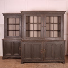 Paire de commodes anglaises vernissées