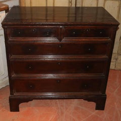 George III Oak Chest of Drawers