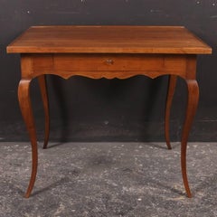 French Cherry Lamp Table