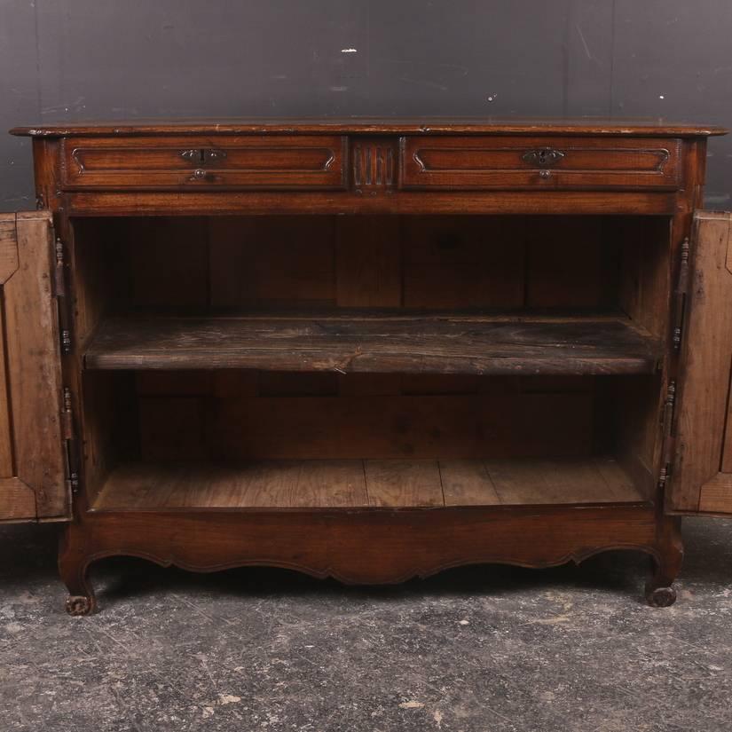 Polished Early 19th Century, French Chestnut Buffet