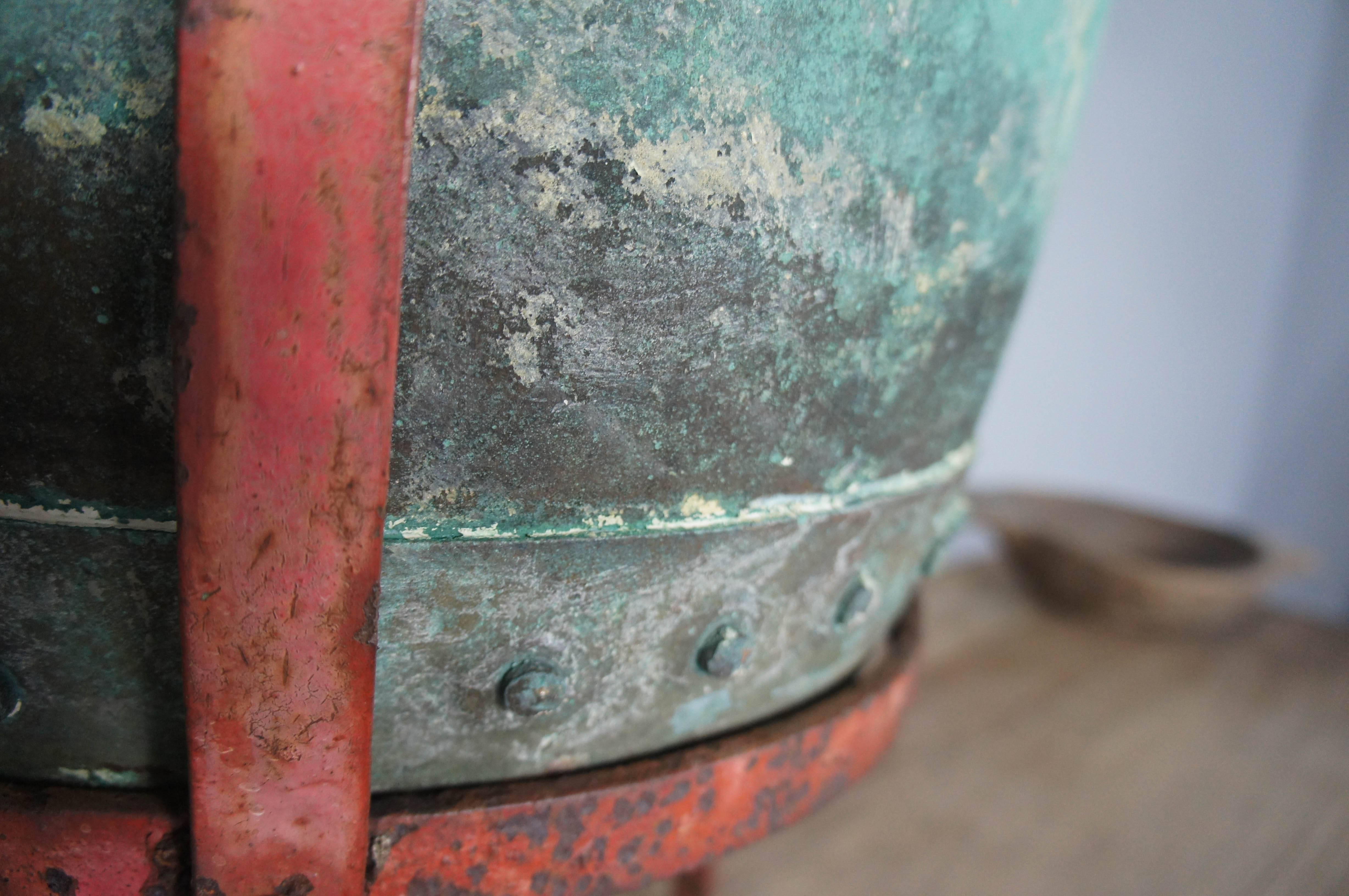 19th Century Copper Urn Planter on Stand 1