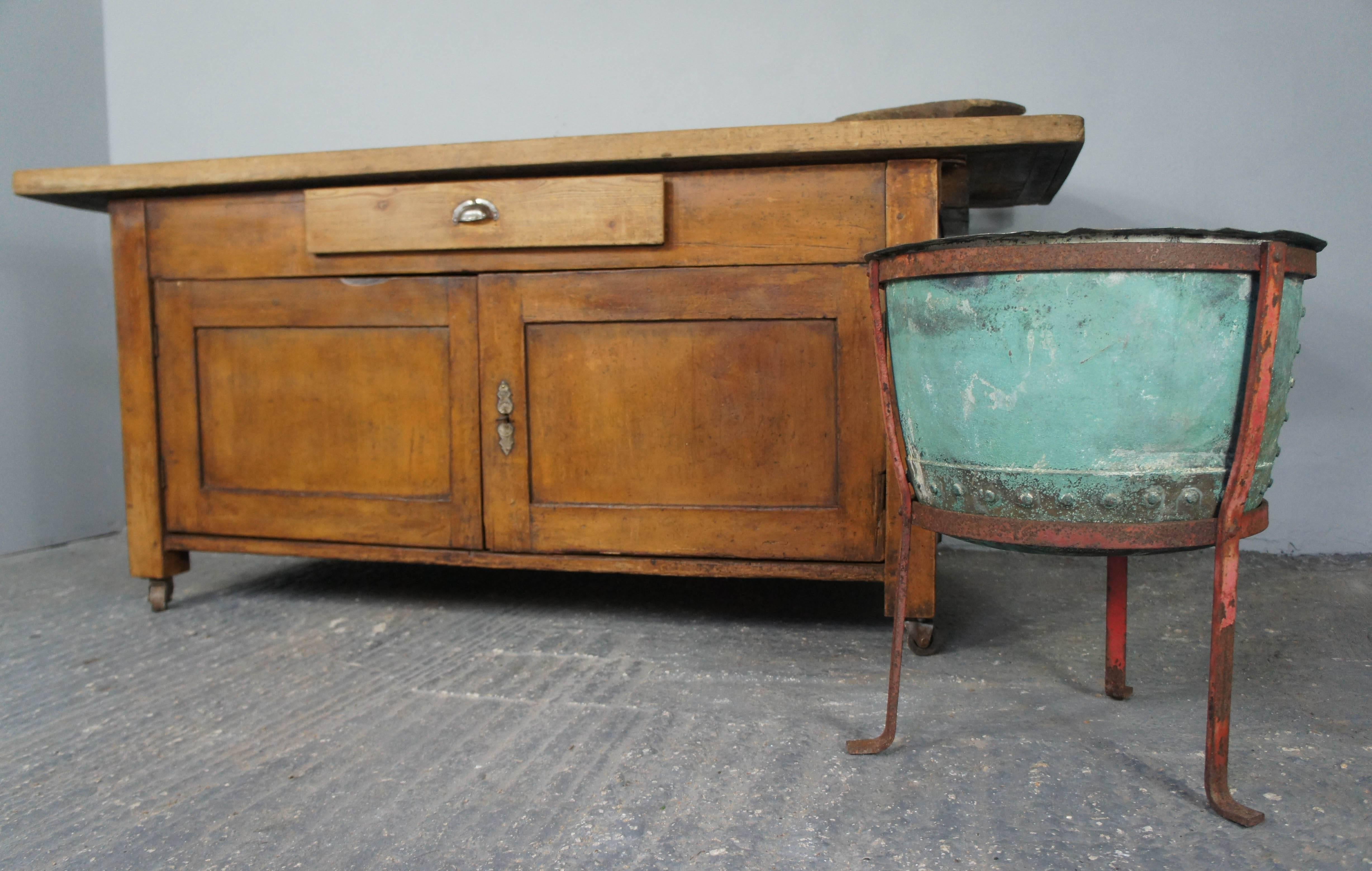 19th Century Copper Urn Planter on Stand 3