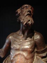 18th Century Wood Sculpted Statue