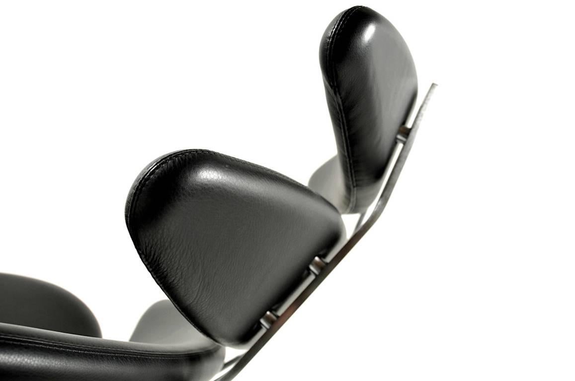 Contemporary Pair of Corona Chairs by Poul M. Volther