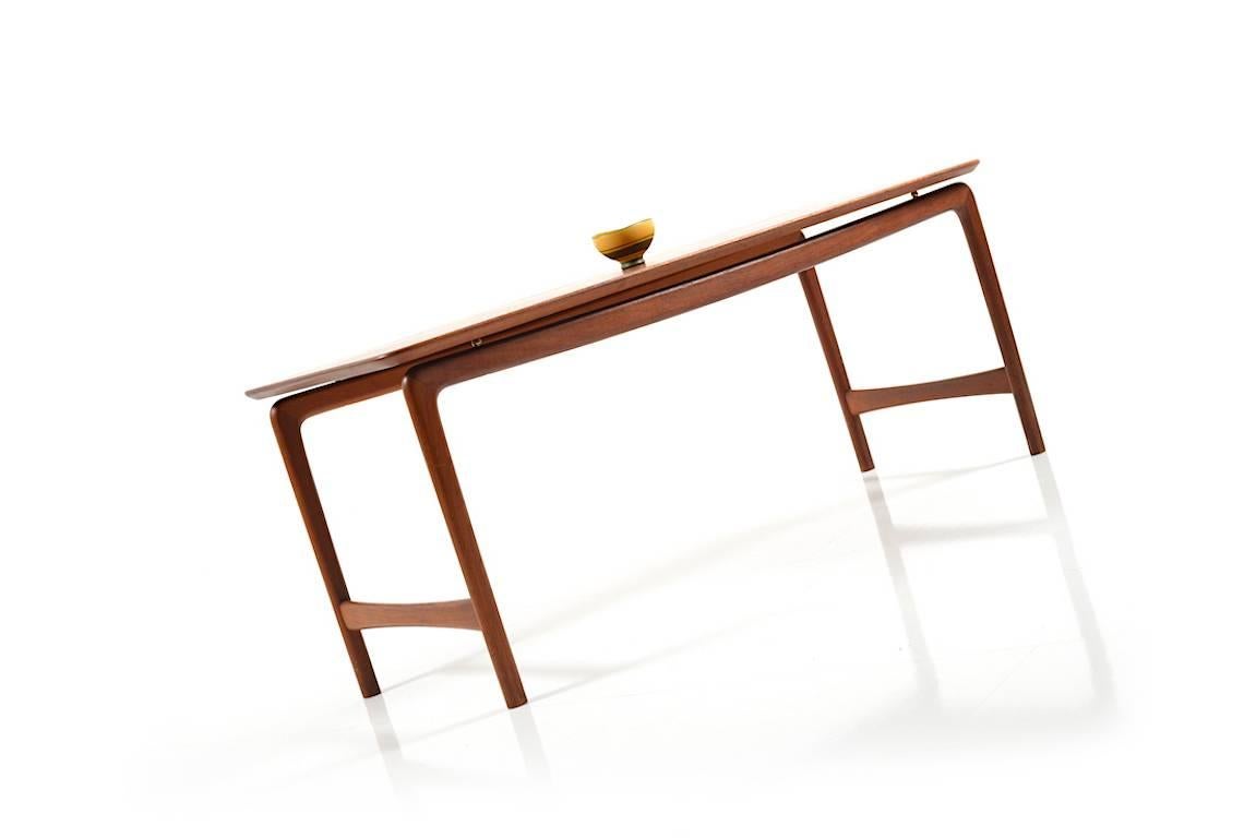 Danish Peter Hvidt & Orla Mølgaard Nielsen Sofa Table For Sale