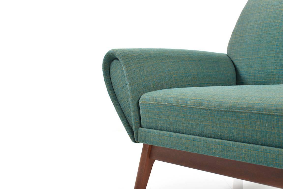 Fabric Danish Three-Seat Sofa by Kurt Østervig For Sale
