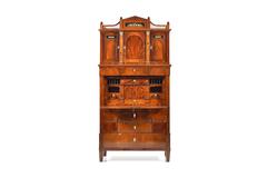 Rare North German Altona Empire Secretary, circa 1810-1815