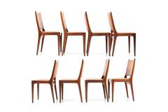 Set of 8 Dining Chairs in Rosewood by Johannes Andersen for Uldum Møbelfabrik