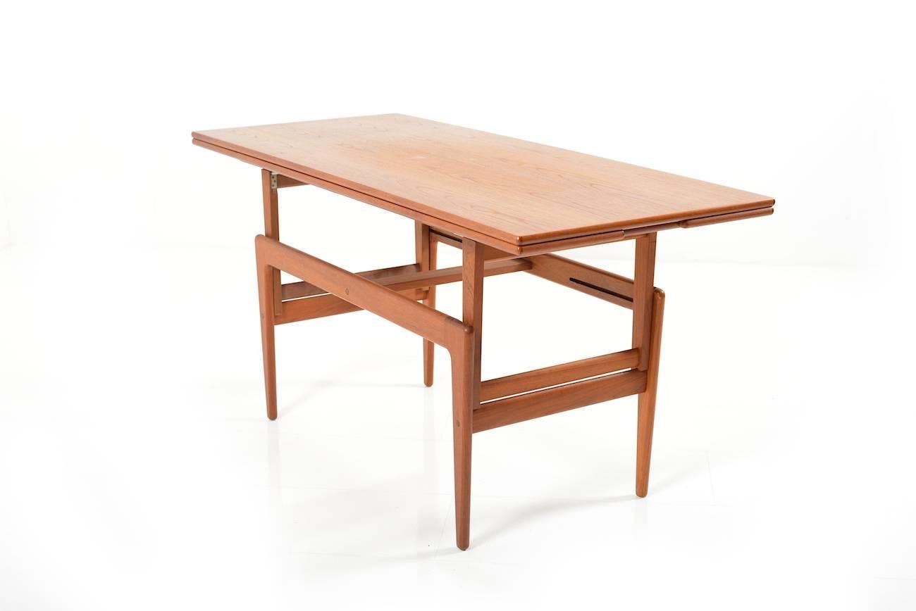 Danish Kai Kristiansen Sofa/Dining Table in Teak For Sale