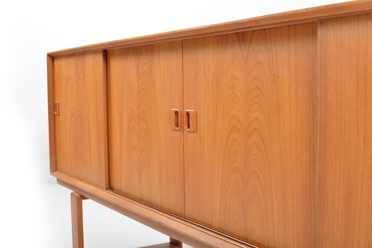 Scandinavian Modern Mid-Century Danish Sideboard in Teak For Sale