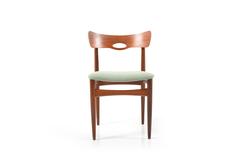 Pair of Danish Rare Bramin Chairs in Teak, New Upholstery