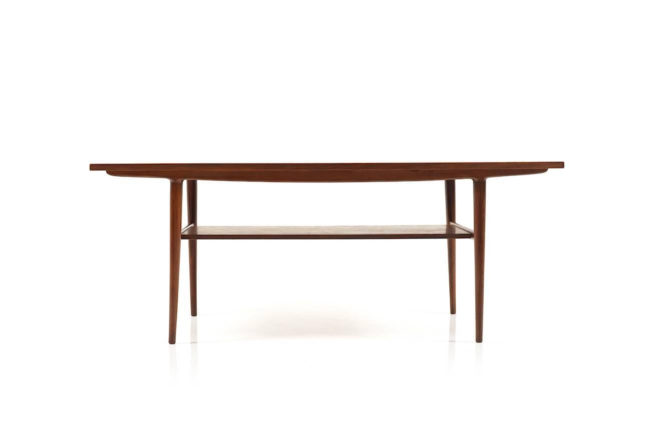 Fine Danish Teak Sofa Table, 1960s For Sale 1