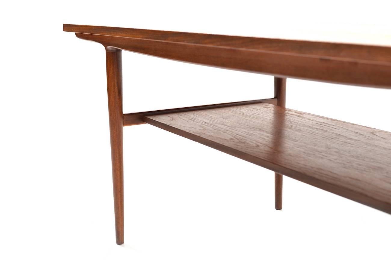 Fine Danish Teak Sofa Table, 1960s For Sale 2