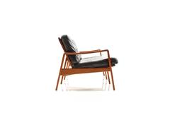 Mid Century Danish Teak Three-Seat Sofa by Arne Wahl Iversen for Komfort