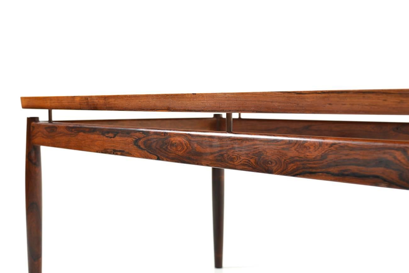 Danish Rectangular Rosewood Sofa Table by Grete Jalk For Sale
