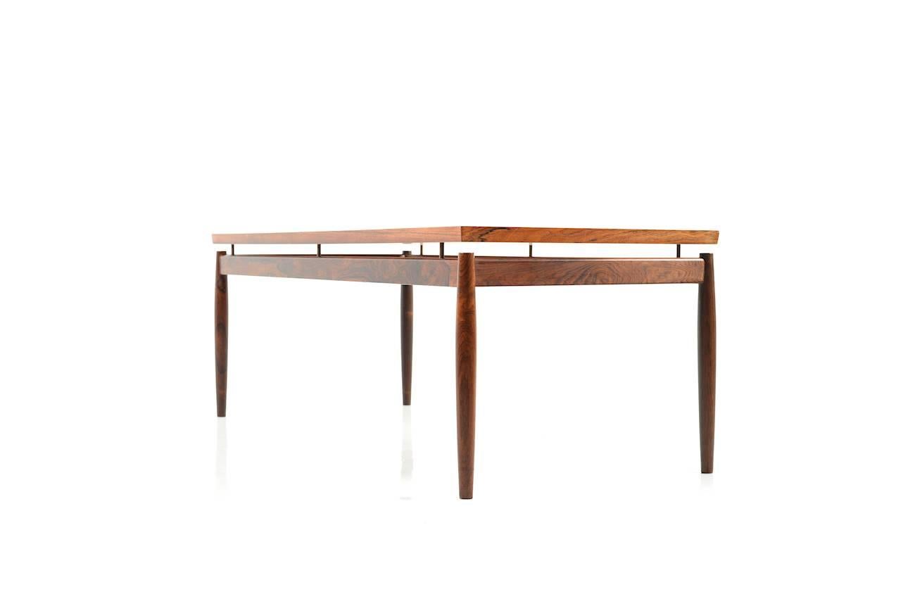 Mid-20th Century Rectangular Rosewood Sofa Table by Grete Jalk For Sale